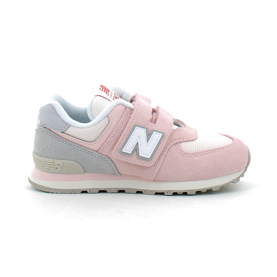 Chaussures de sport à scratch pour enfant PV574 pink pv574bkm