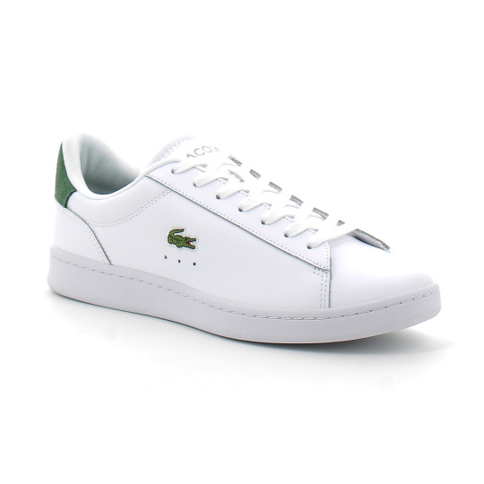 Basket Homme En Cuir Carnaby Set white dark green 48sma0011-1r5