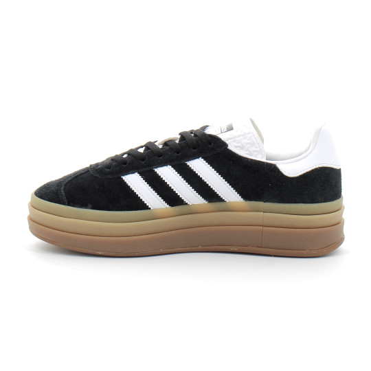 Chaussure Compensée Gazelle Bold black white ie0876