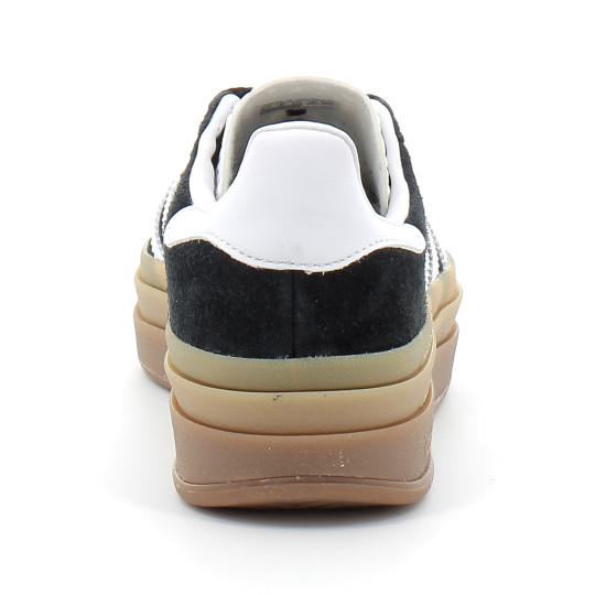 Chaussure Compensée Gazelle Bold black white ie0876