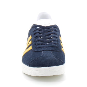 Chaussures de sport gazelle pour adulte navy yellow ig2094