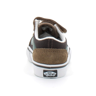 Chaussures à Scratch pour enfant Old Skool brown vn000ctgbf01