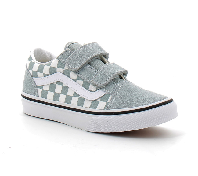 Chaussures à Scratch pour enfant Old Skool grey vn000cyaep01