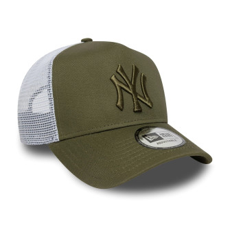 Casquette 9FORTY E-Frame Trucker New York Yankees MLB League Essential Vert Foncé kaki osfm