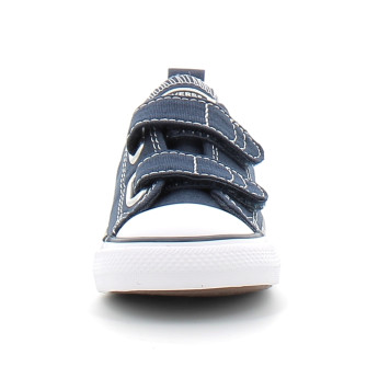 Chaussures à scratch pour enfant chuck taylor all star 2v bleu 711357