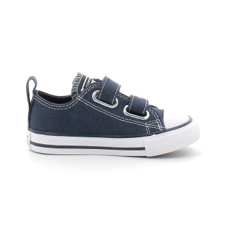 Chaussures à scratch pour enfant chuck taylor all star 2v bleu 711357