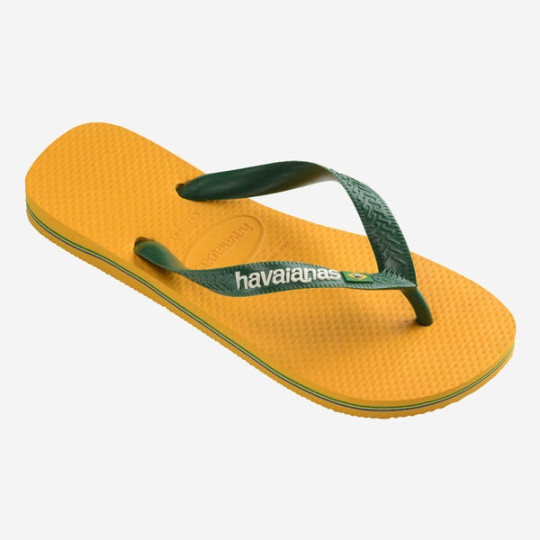 Tong pour adulte Brasil Logo pop yellow 4110850-1740