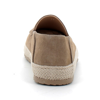 Mocassins en raphia et cuir suédé pour homme beige lido-brm-251-avola