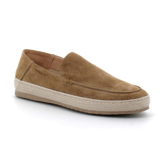 Mocassins en raphia et cuir...