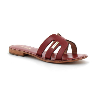 Mules pour femme en cuir...