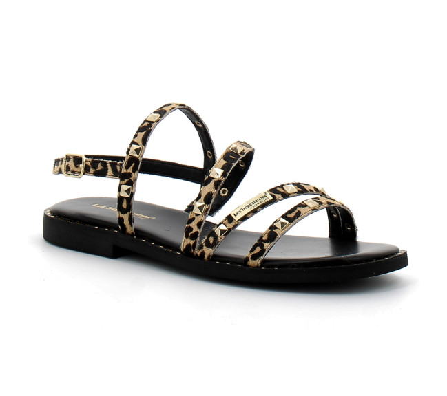 Sandales femme à imprimé léopard leopard c330842
