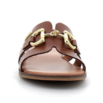 Mules femme Hamia tan c330589