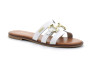 Mules femme Hamia blanc c330630