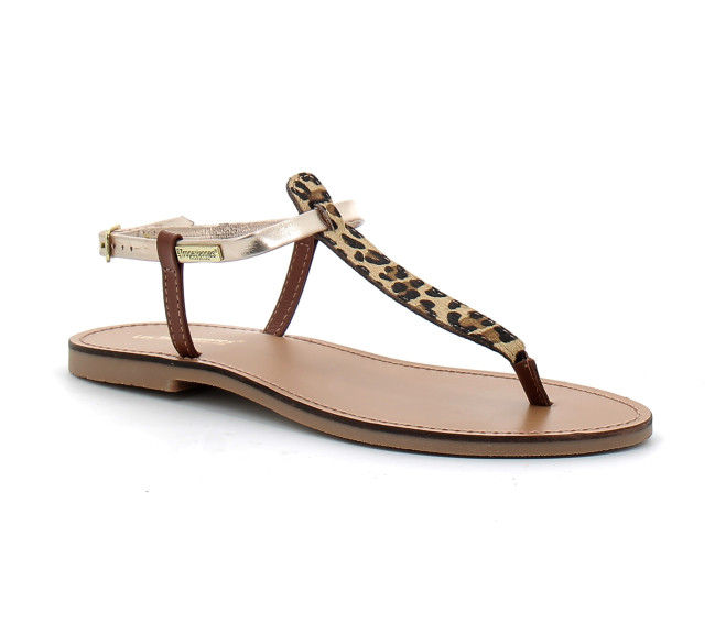 Sandales pour femme à entre-doigts Harvil leopard 330809