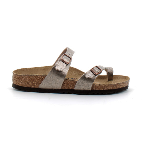 Sandale à entre-doigts pour adulte mayari graceful-taupe 1016409