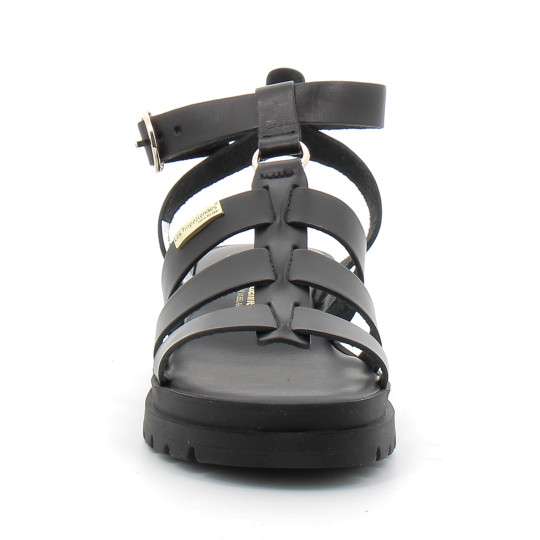 Sandales femme noir 330207