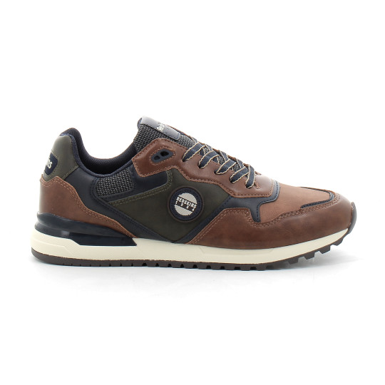 Baskets Textile pour Homme Oyato brandy-kaki bt581q1