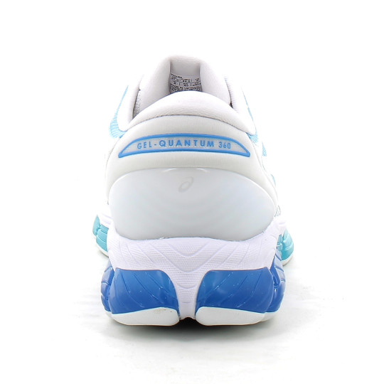 Chaussures sportstyle unisexes GEL-QUANTUM 360 VIII blanc-bleu 1203a305-102