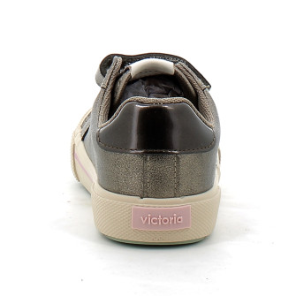 Baskets pour filles à scratchs anthracita