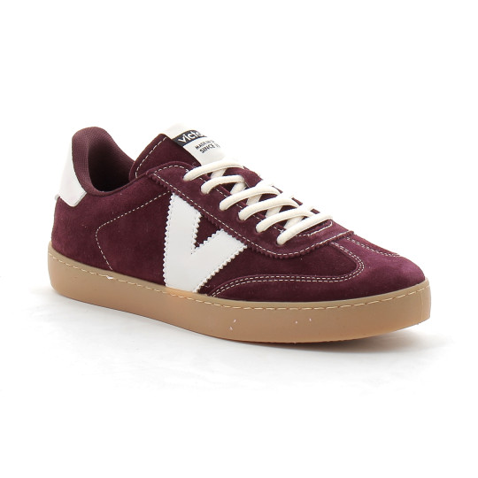 Baskets pour femme avec semelle caramel burdeos