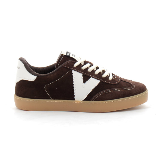 Baskets pour femme avec semelle caramel chocolat