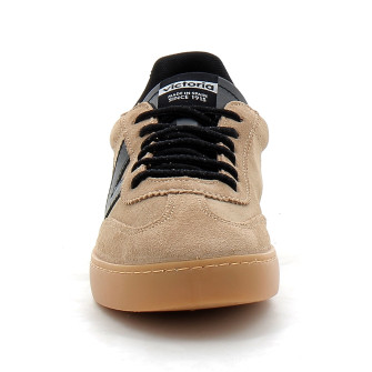 Baskets unisexes avec semelle caramel beige