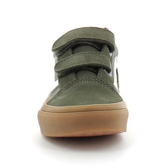Chaussures à Scratch pour enfant Old Skool green. vn000cyagrn1