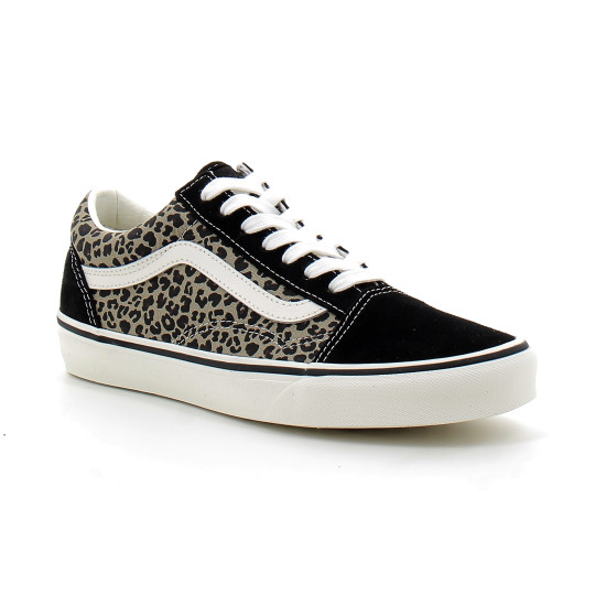 Chaussures basses à lacets pour adulte Old Skool noir leopard vn000d6wyy61