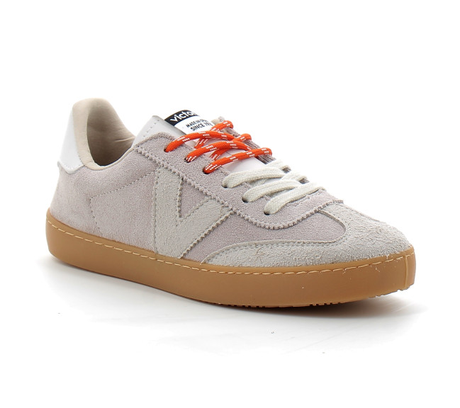 Baskets pour femme avec double cordon et semelle caramel hielo