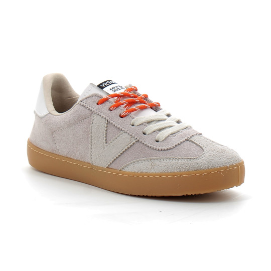 Baskets pour femme avec double cordon et semelle caramel hielo