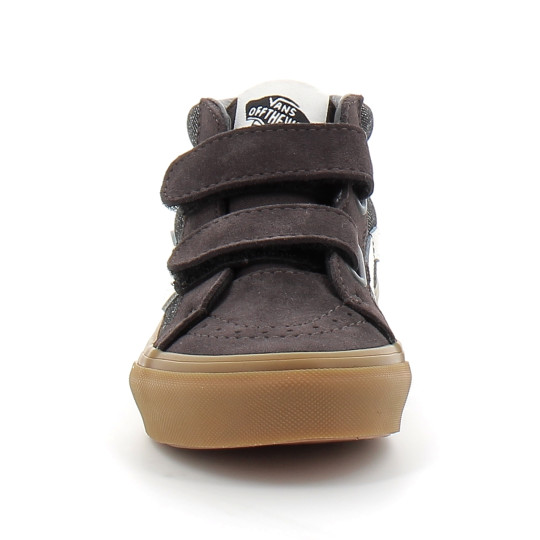 Chaussures à Scratch pour enfant Sk8-Mid Reissue black vn000cz7bla1
