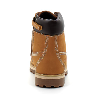 Botte à lacets et zip Courma Kid pour junior en jaune wheat tb0a28x72311