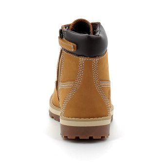 Botte à lacets et zip Courma Kid pour enfant en jaune wheat tb0a27bb2311