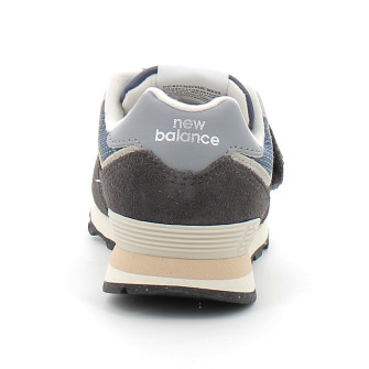 Chaussures de sport à scratch pour enfant PV574 black-grey pv574sgg