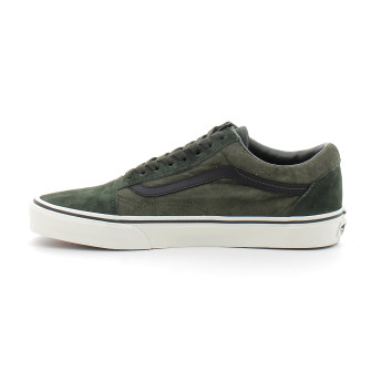 Chaussures basses à lacets en daim pour adulte Old Skool green. vn000d9ybgk1