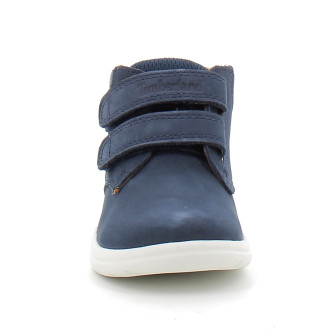 Bottine mi-haute à scratch pour enfant Toddle Tracks navy tboa2k280191