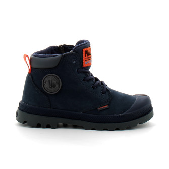 Chaussure enfant waterproof en cuir indigo 57216-425-m Chaussure enfant waterproof en cuir indigo 57216-425-m