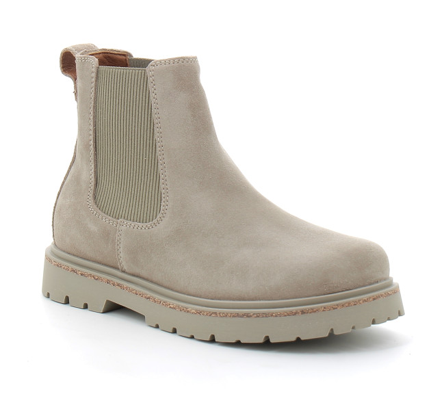 Bottine chelsea mi-haute Highwood taupe 1025737