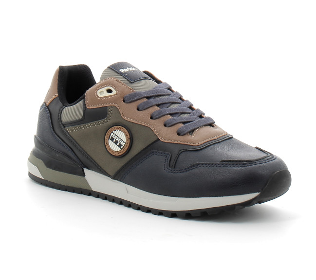 Baskets Homme Oyat marine-kaki bt271ja