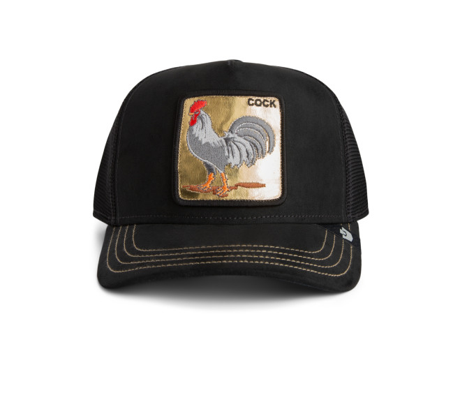 Casquette adulte Golden cock black 101-2531 Casquette adulte Golden cock black 101-2531