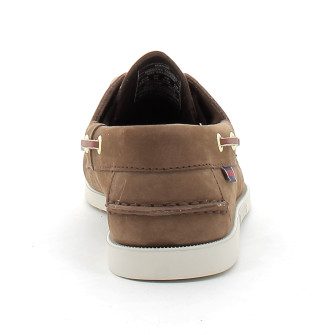 Chaussure bateau pour femmes DOCKSIDES PORTLAND dark brown 74121sw/aco