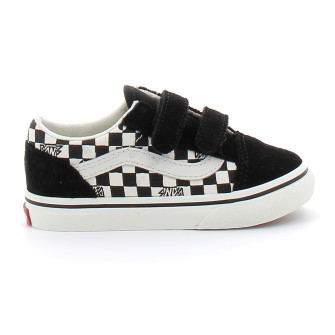 Chaussures à Scratch pour enfant Old Skool black-check vn000crwbla1
