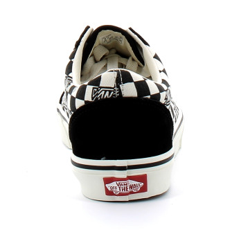 Chaussures à Scratch pour enfant Old Skool check black vn000d2vbma1