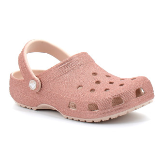 crocs classic glitter rose 205942-6wv
