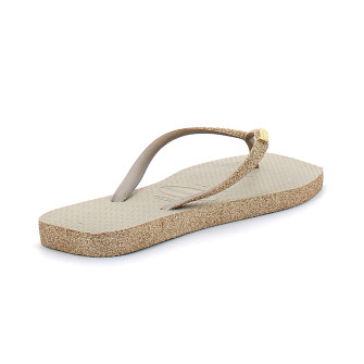 havaianas square sparkle sand/grey 4150248-0154