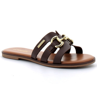 Mules femme Hamia chocolat...