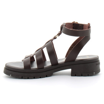 Sandales femme chocolat 331374