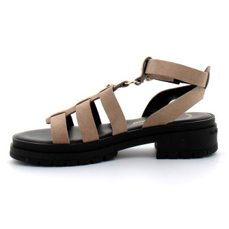 Sandales femme taupe 330293