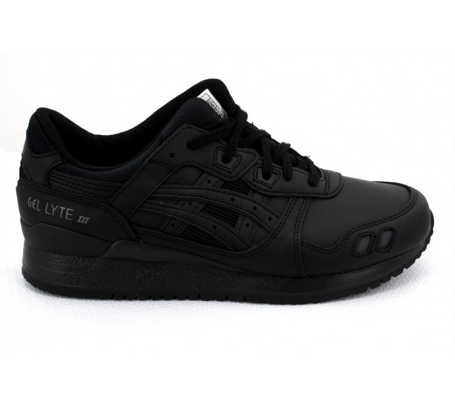 asics gel-lyte iii cuir-noir hl6a2/9090