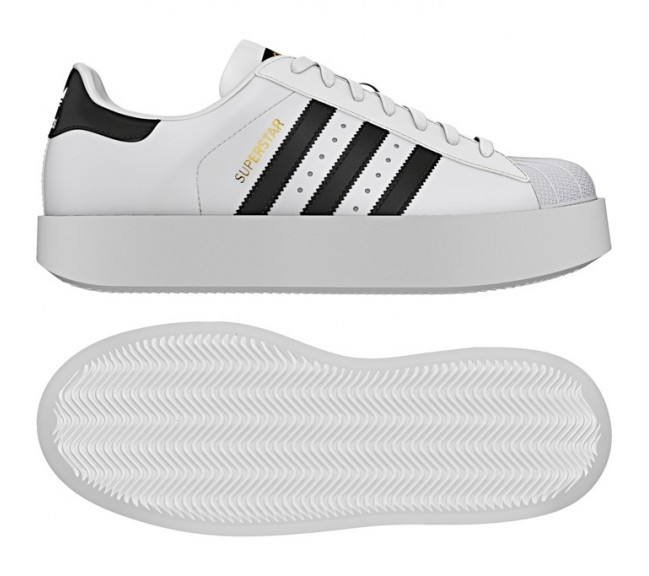 adidas superstar bold platform sneaker